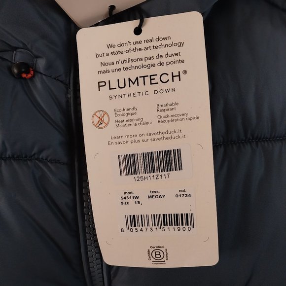 Save The Duck Mega Heavyweight Jacket NWT - Picture 5 of 10